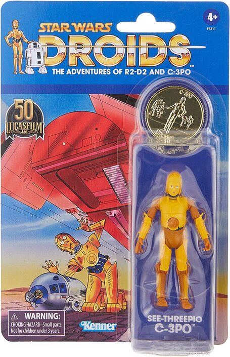 Star Wars: Vintage Collection - C-3PO (Droids) Action Figure (10cm) - F5311