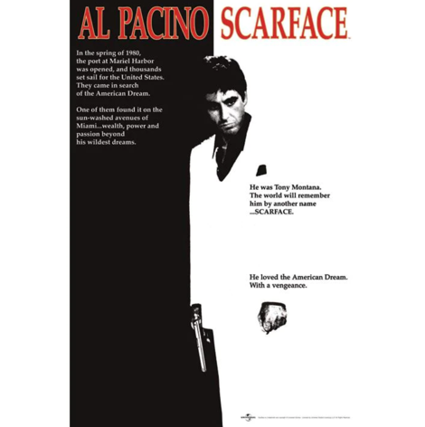 Scarface - Movie Sheet 61 X 91.5cm Maxi Poster - PP30091
