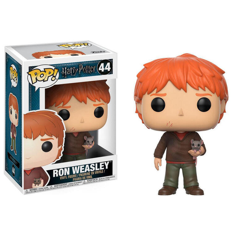 Funko POP! Harry Potter - Ron Weasley with Scabbers #44 Φιγούρα