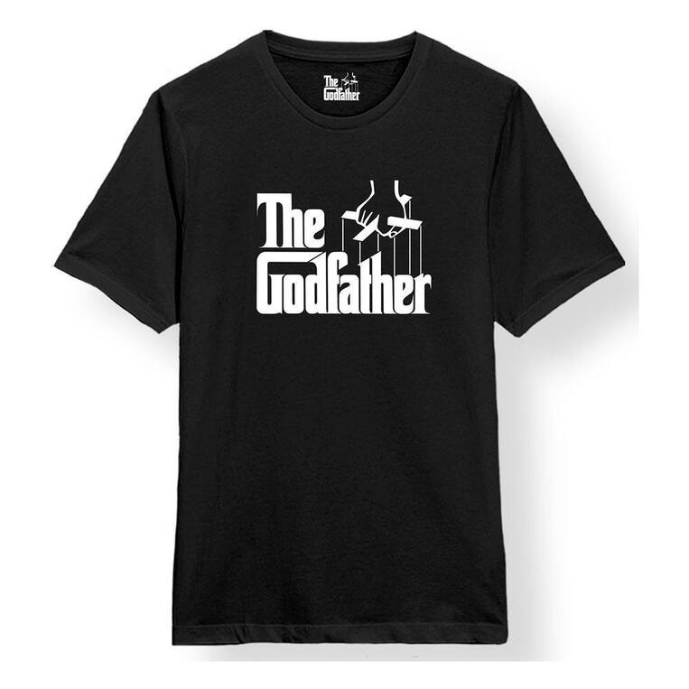 The Godfather T-Shirt Logo (Black) - GOD06038TSB- M