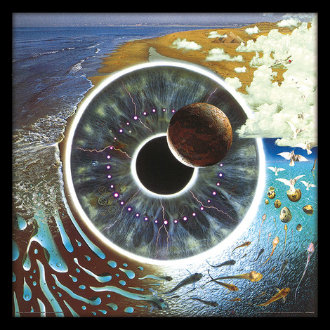 Pink Floyd (Pulse) Album Cover Wooden Framed Print 31.5 x 31.5cm - ACPPR48135