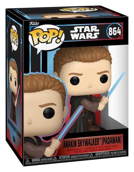 Funko Pop!: Star Wars - Anakin Skywalker (Padawan) #864 Bobble-Head Vinyl Figure