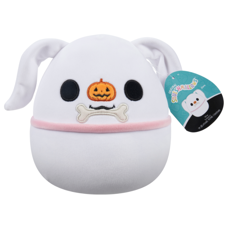 Squishmallows Disney Nightmare Before Christmas Zero Holding Bone 20Cm Plush - SQDI00544