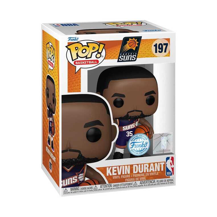 Funko Pop! Basketball NBA: Phoenix Suns - Kevin Durant (Special Edition) #197 Vinyl Figure