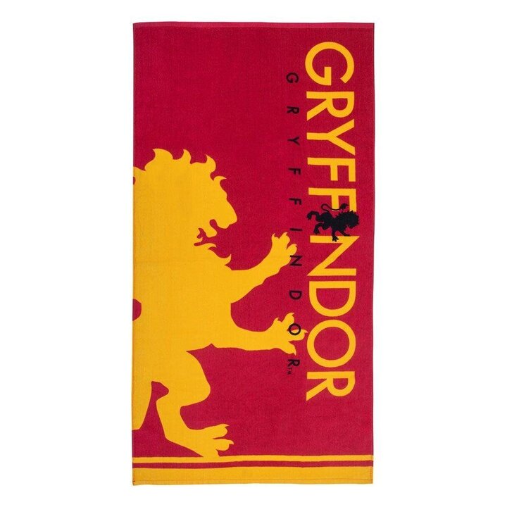 Harry Potter Beach Red Towel Gryffindor 70x140cm - CR2811