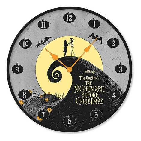 Nightmare Before Christmas Wall Clock Jack & Sally - GP85873
