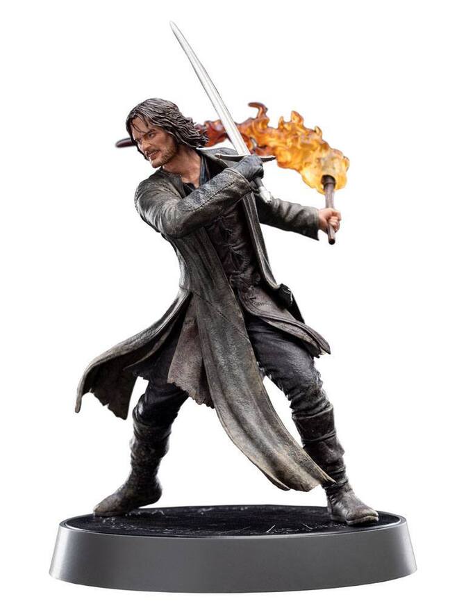 The Lord of the Rings Figures of Fandom PVC Statue Aragorn 28 cm - WETA865203344
