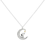 Peanuts Snoopy Moon Necklace - NF00742TZWL