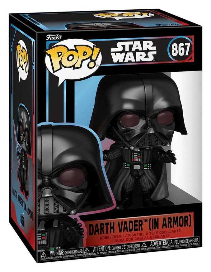 Funko Pop!: Star Wars - Darth Vader (In Armor) #867 Bobble-Head Vinyl Figure