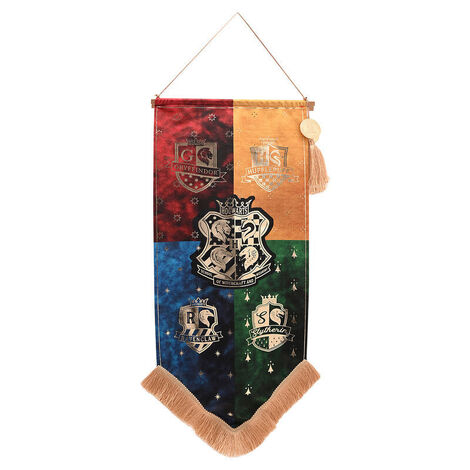 Harry Potter Hogwarts Houses Banner - WB843