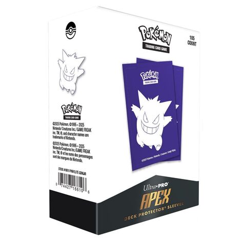 Ultra Pro APEX Card Sleeves Standard Size 105ct - Pokemon: Gengar - REM16610