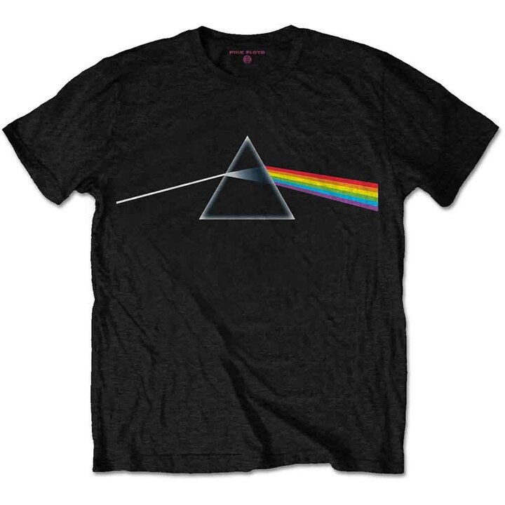 Pink Floyd Unisex T-Shirt: Dark Side of the Moon Album (Black) - PFTEE145MB