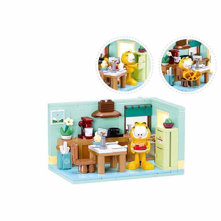 Garfield In The Kitchen Sluban 194 Pieces - M38-B1225