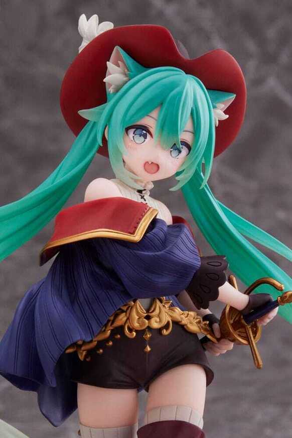 Hatsune Miku PVC Statue Hatsune Miku Wonderland Puss in Boots 18 cm (with bonus) - TAPR451994900