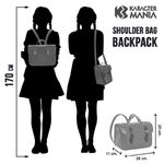 Wednesday Original Backpack Bag (black) - KMN06157