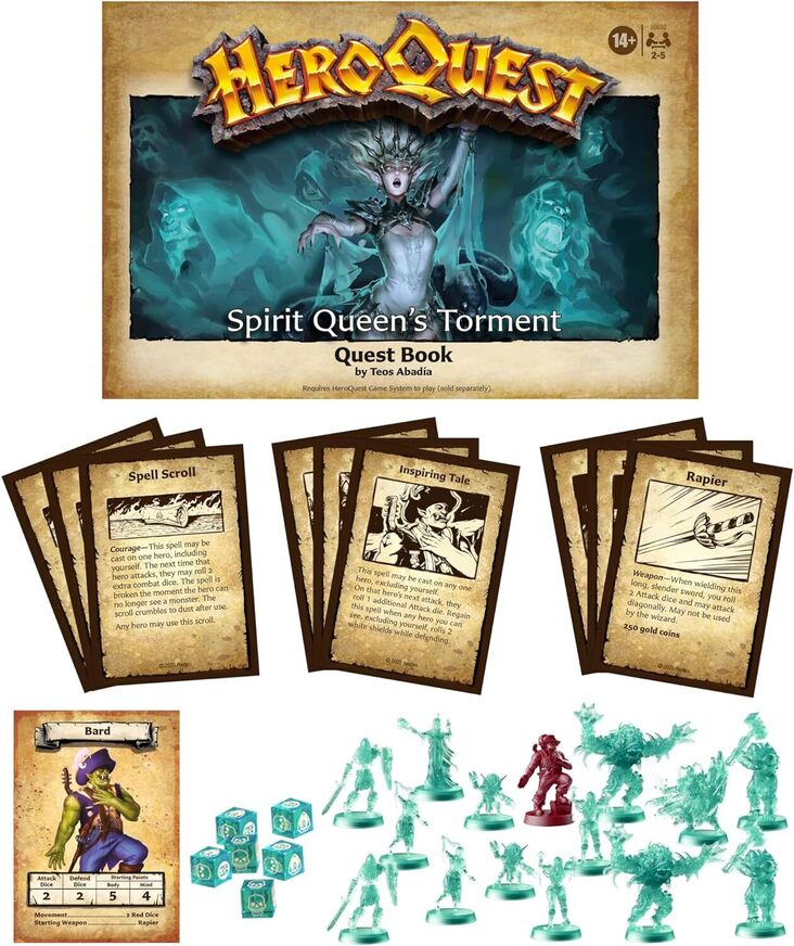 Επέκταση HeroQuest: Spirit Queen's Torment Quest Pack - G0053