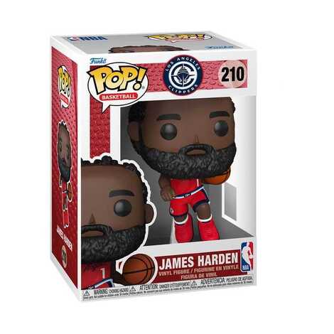 Funko Pop! Basketball: Los Angeles Clippers - James Harden #210 Vinyl Figure