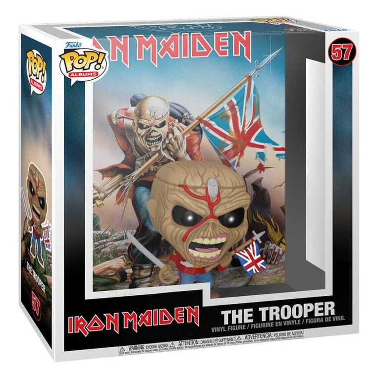 Funko Pop! Albums: Iron Maiden - The Trooper #57 Vinyl Figure