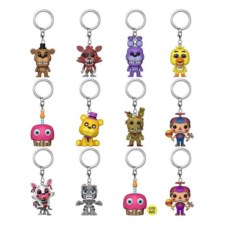 Five Nights At Freddy's Pop! Vinyl Keychain 4 Cm Classic