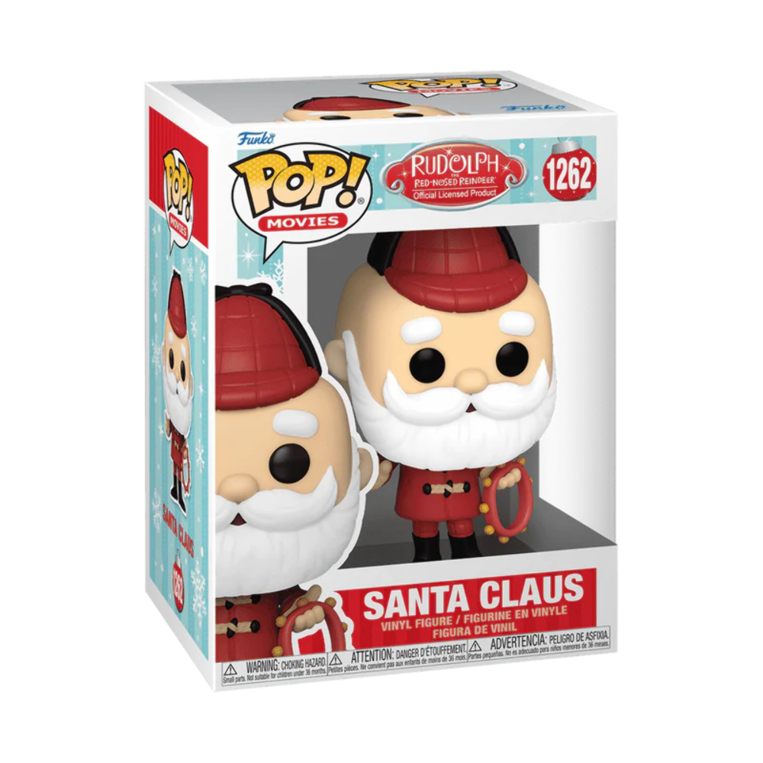 Funko POP! Movies Rudolph the Red-Nosed Reindeer Vinyl Figure Santa (Off Season) #1262