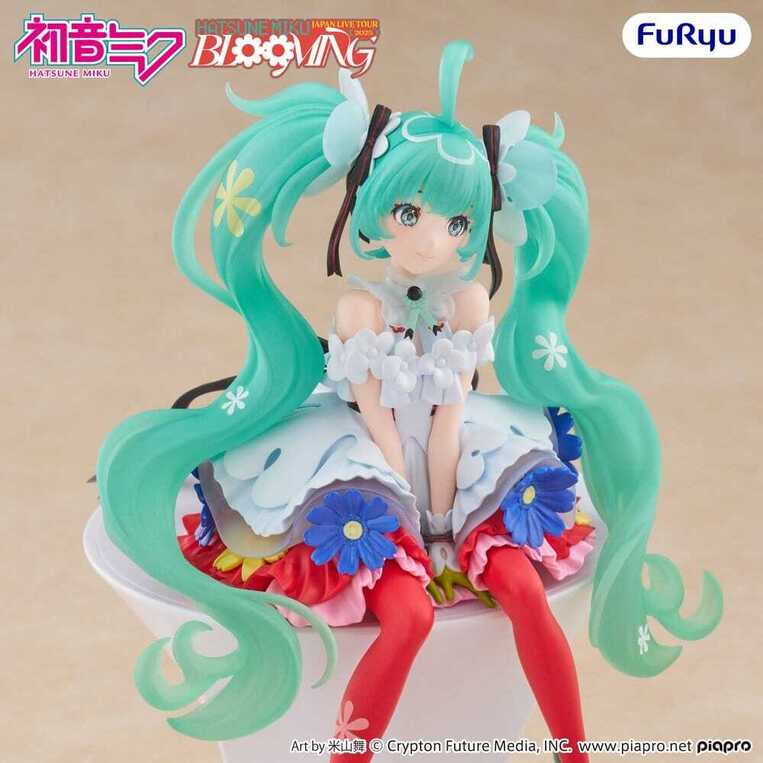 Hatsune Miku Noodle Stopper PVC Statue Japan Live Tour 2025 Blooming 14 cm - FRYU51255