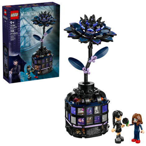 LEGO Wednesday Black Dahlia Flower - 76784 