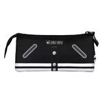 Wednesday Varsity Triple Pencil Case - KMN06148