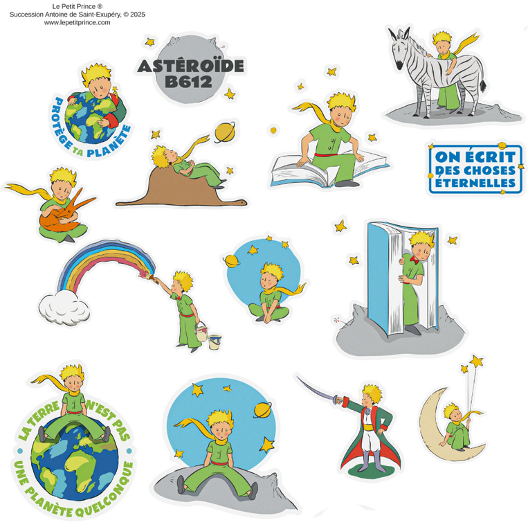 The Little Prince Cosmic Stickers - CR5261