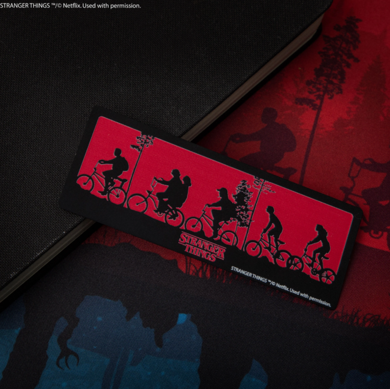Stranger Things Silhouettes Metal Bookmark - CR5381
