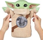 Star Wars The Mandalorian & Grogu The Interactive Companion 25cm Grogu Plush Toy with Open-Up Eyes - JKN44