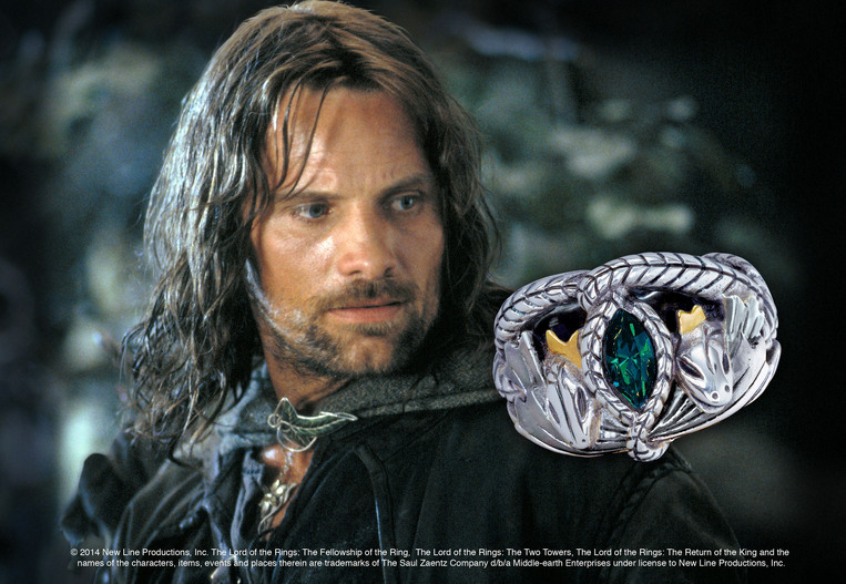 The Lord Of The Rings Aragorn's Ring Of Barahir - NN9687- 09