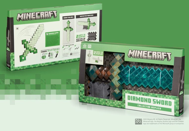 Minecraft Diamond Sword Collector Replica - NN3728