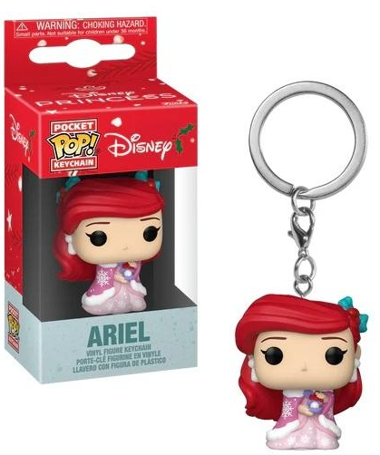 Funko Pocket POP! Keychain Disney: Holiday - Ariel Figure