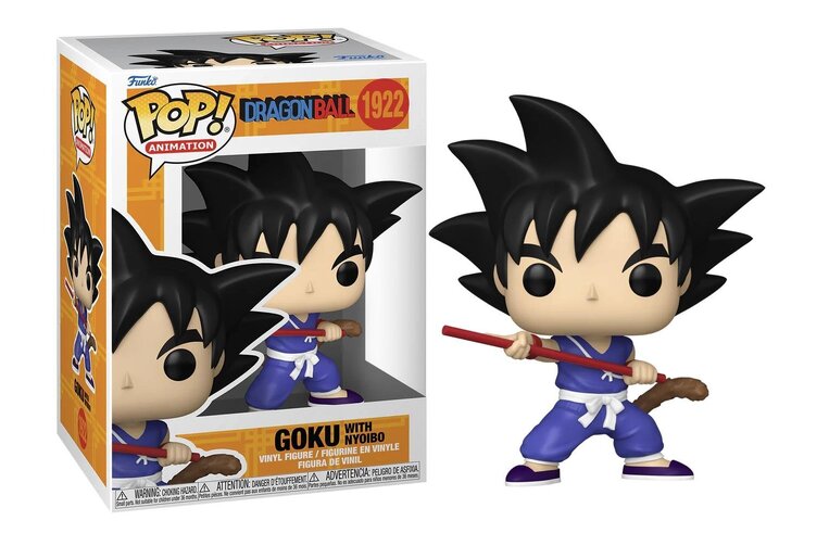 Funko POP! Dragon Ball - Goku With Nyoibou Figure #1922
