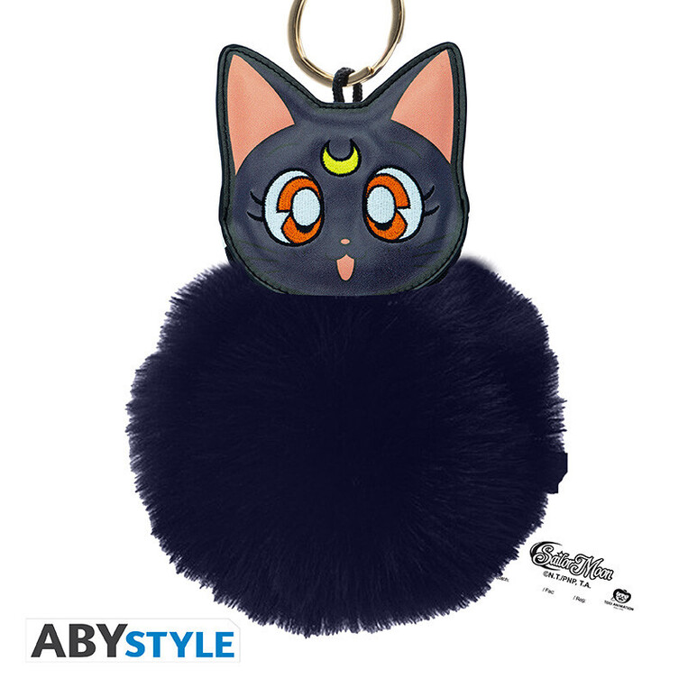 Sailor Moon Plush Keychain Luna - ABYKEY644