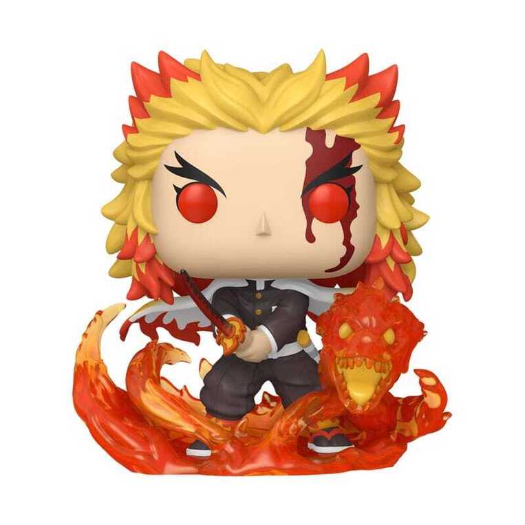 Funko Pop! Premium: Demon Slayer- Kyojuro  Rengoku (9th Form) #1856 Vinyl Figure