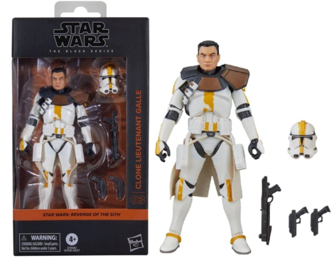 Star Wars Episode III Black Series Action Figure Clone Lieutenant Galle 15 cm - G1566