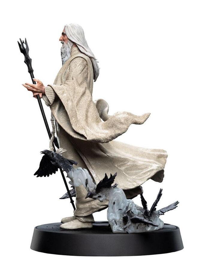 The Lord of the Rings Figures of Fandom PVC Statue Saruman the White 26 cm - WETA865203915