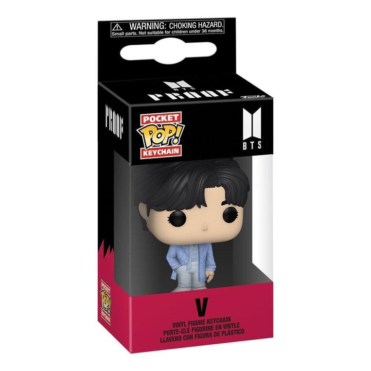 Funko Pocket POP! Rocks: BTS - V Keychain Figure