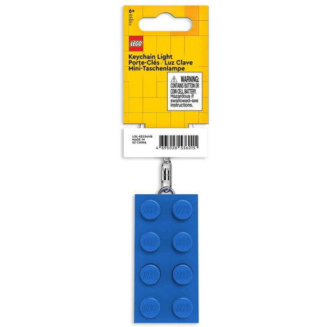 LEGO Minifigures Blue Brick Μπρελόκ Φακός - 350228