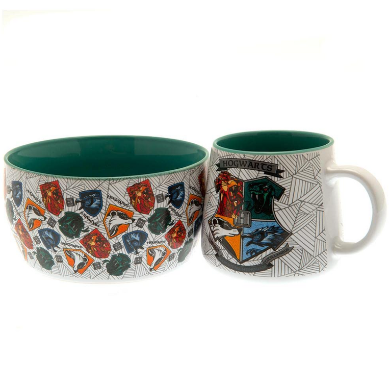 Harry Potter Breakfast Set Mug + Bowl Stand Together - BS0039