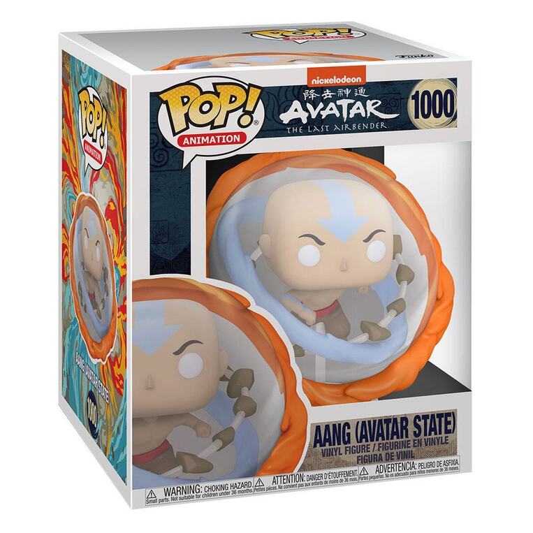 Funko POP! Avatar: The Last Airbender - Aang All Elements #1000 Supersized Figure