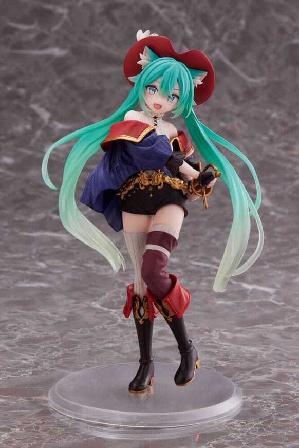 Hatsune Miku PVC Statue Hatsune Miku Wonderland Puss in Boots 18 cm (with bonus) - TAPR451994900