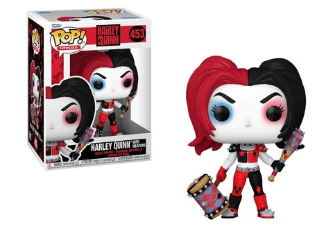 Funko POP! DC Heroes - Harley Quinn with Weapons Figure #453