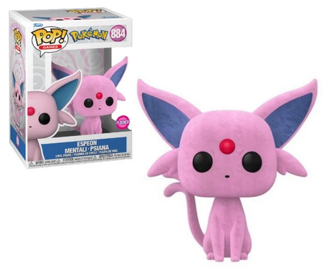 Funko POP!Pokemon Games Vinyl Figure Flocked Espeon #884