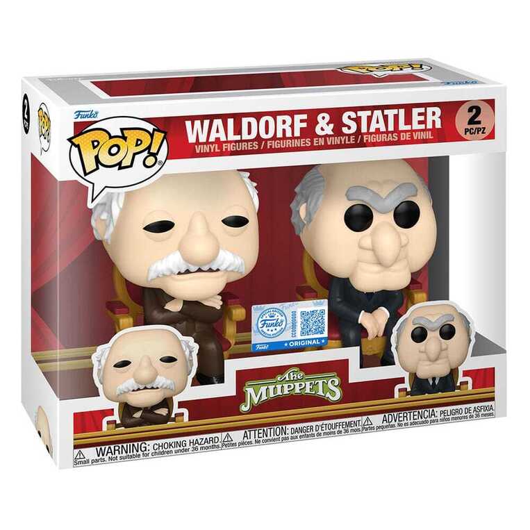 Funko POP! The Muppets - Waldorf and Statler 2-Pack Figure