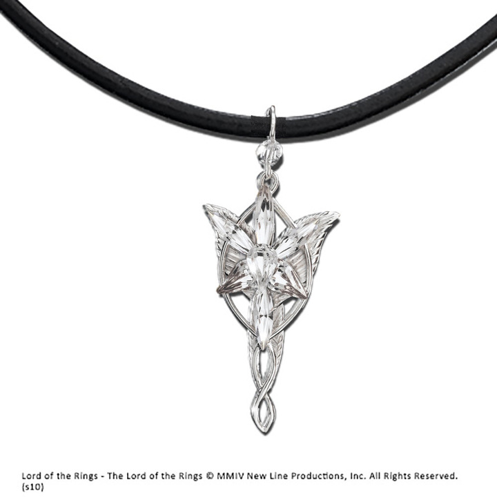 Lord Of The Rings Mini Evenstar Sterling Silver Necklace – NN2843