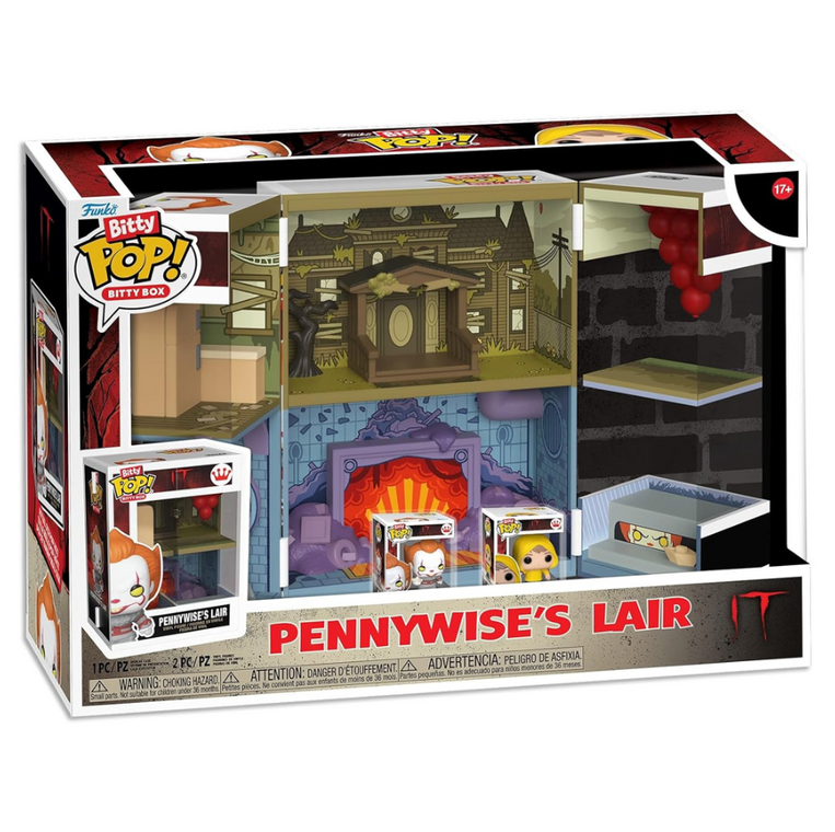 Funko Bitty POP! Box: IT - Pennywise's Lair Figures
