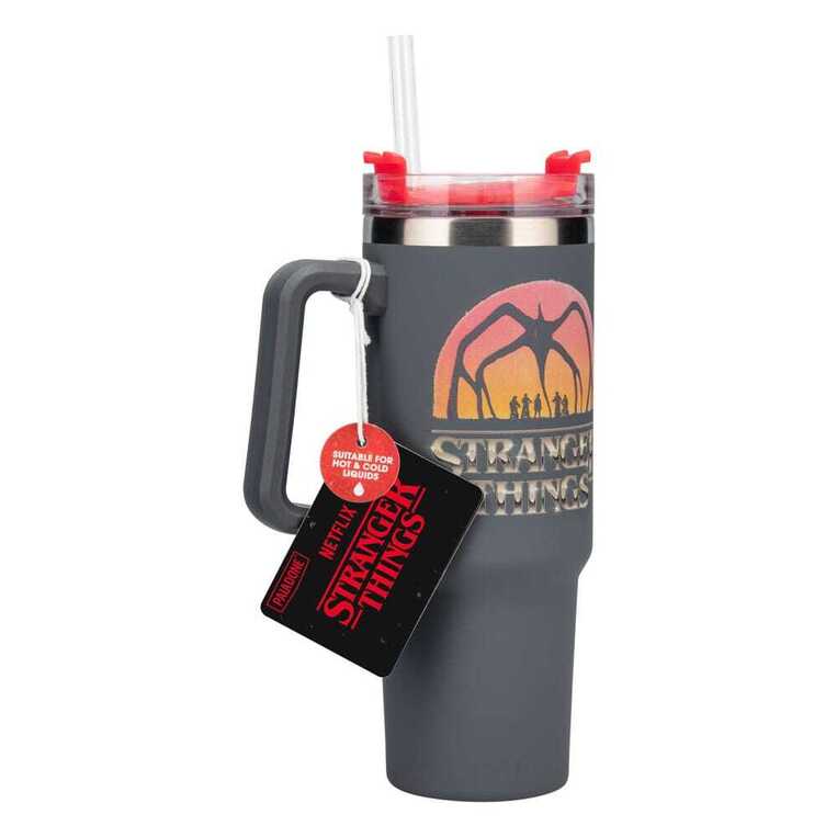 Stranger Things 5 Drinking cup with straw 900 ml - PP14605ST