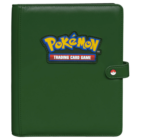 Ultra Pro 4-Pocket Premium Snap Binder - Pokemon: Green - REM16721